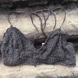 Dark grey bralette